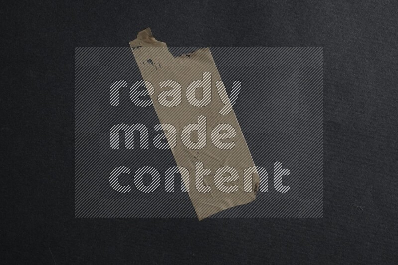 Duct tape on black background