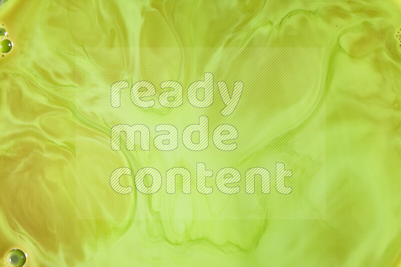 A close-up of abstract swirling patterns in green gradients