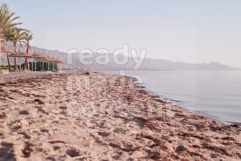 Resort view on the beach