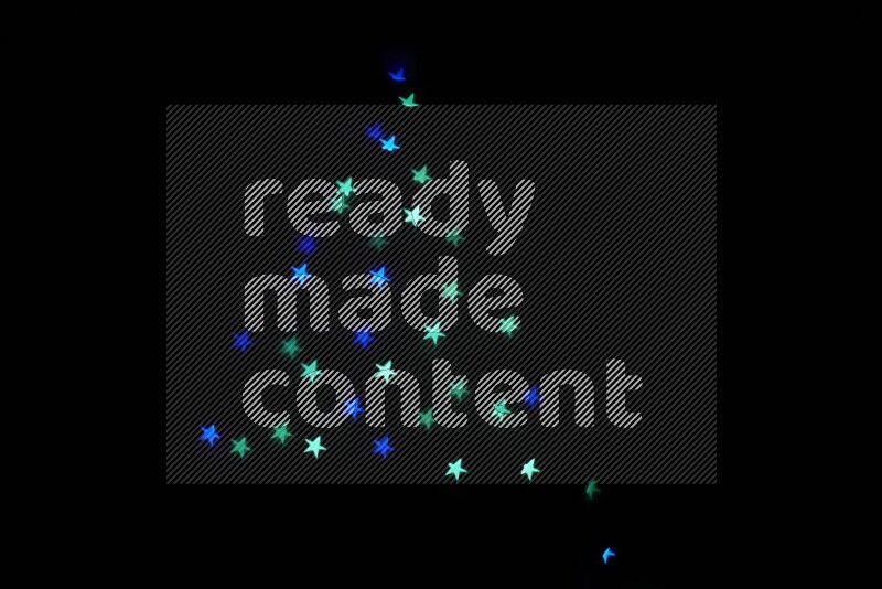 Bokeh light in star shape