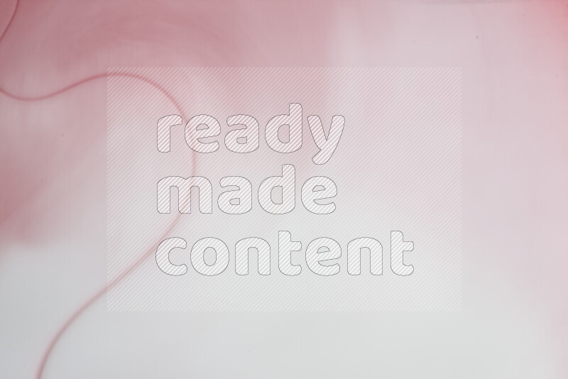 A close-up of abstract swirling patterns in red and white