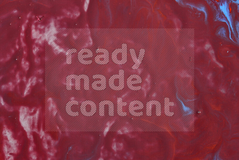 لقطات مقربة لأشكال مختلفة مرسومه باللون الأحمر