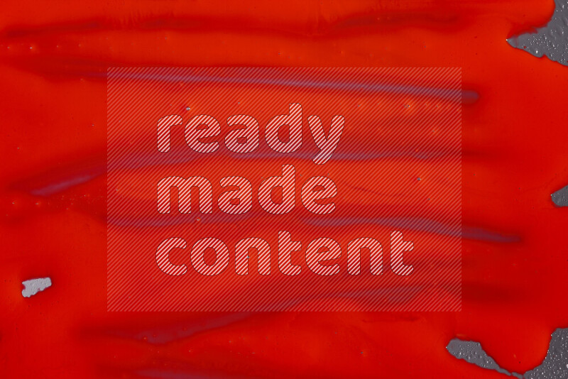 Close-ups of abstract red paint texture in different shapes