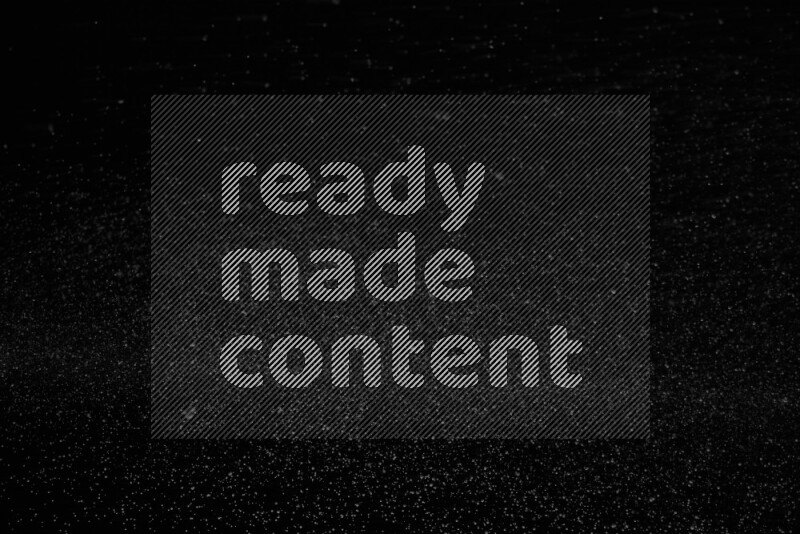 Snow spray on black background