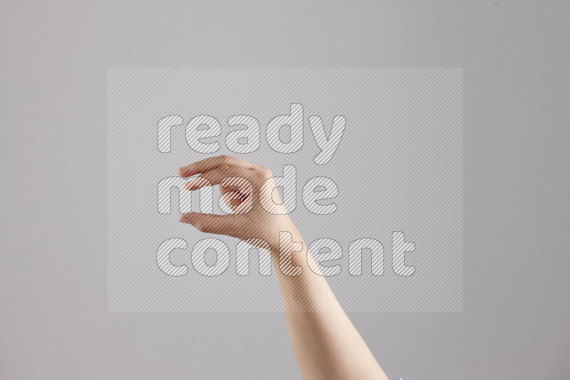 Woman hands gesturing sign language