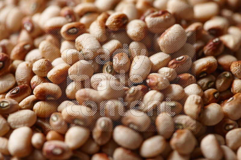Black-eyed peas on white background