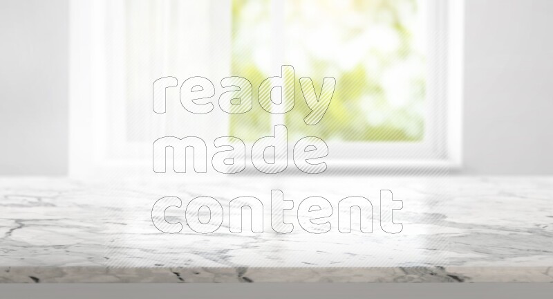 Kitchen tabletop with kitchen view