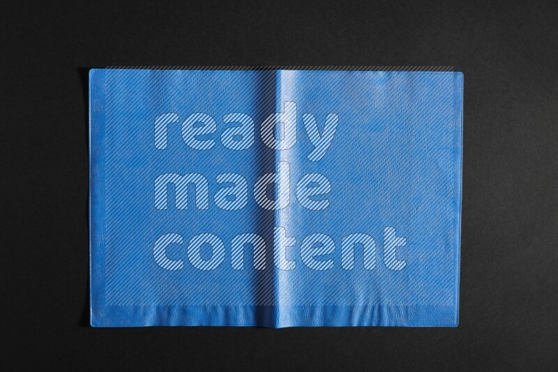 Colored plastic textures on black background