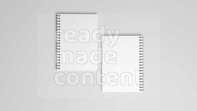 Corporate Stationery Elements, Blank White Textured Brand ID, On White Background