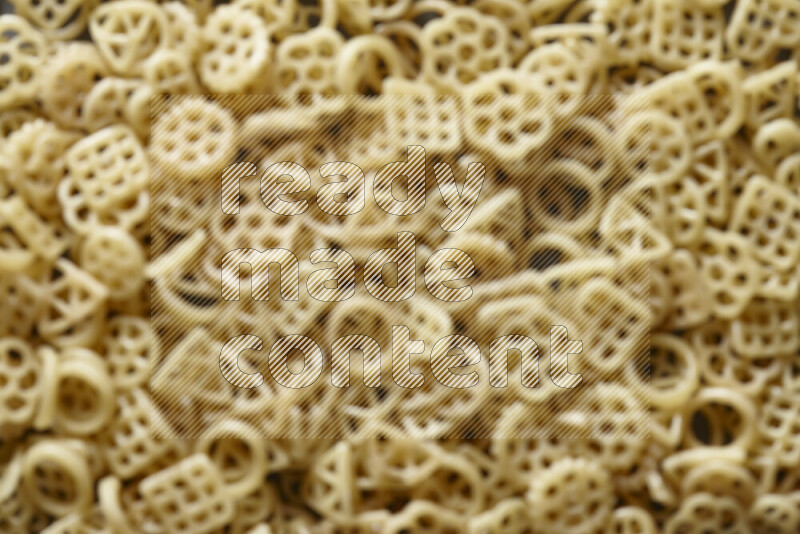 Out of focus snacks filling the frame