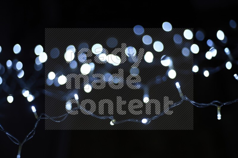 Bokeh light in white