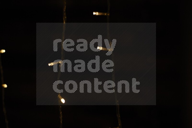 Bokeh light in yellow