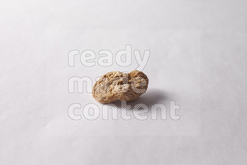 Dried figs on white background