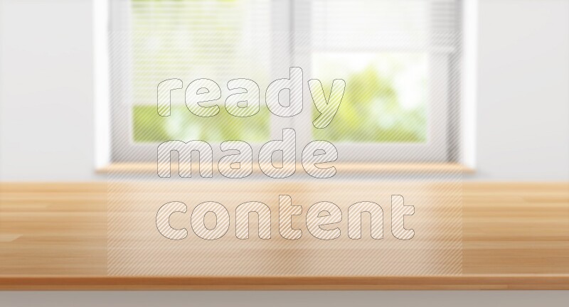 Kitchen tabletop with kitchen view