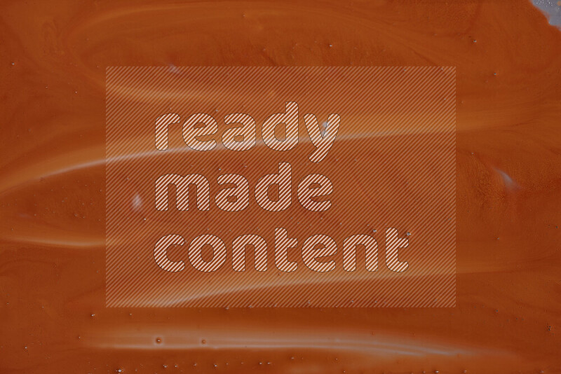 Close-ups of abstract orange paint texture in different shapes