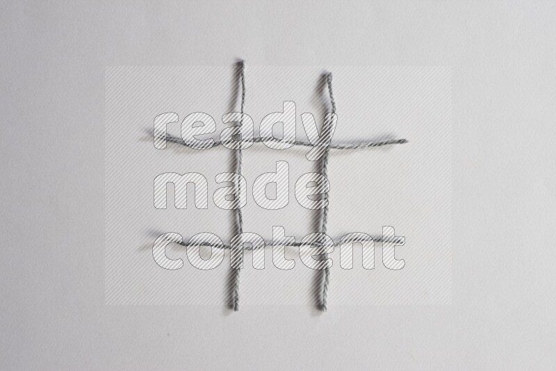 Red buttons placed on grey background