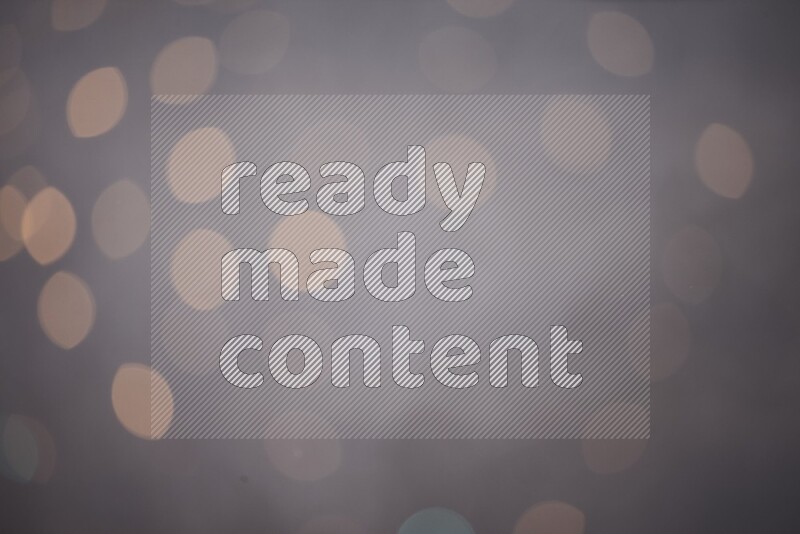 Abstract bokeh light with flare haze