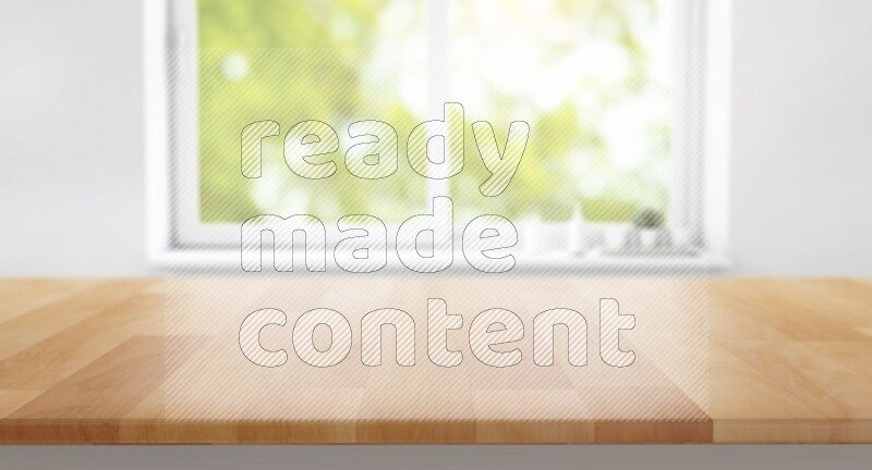 Kitchen tabletop with kitchen view