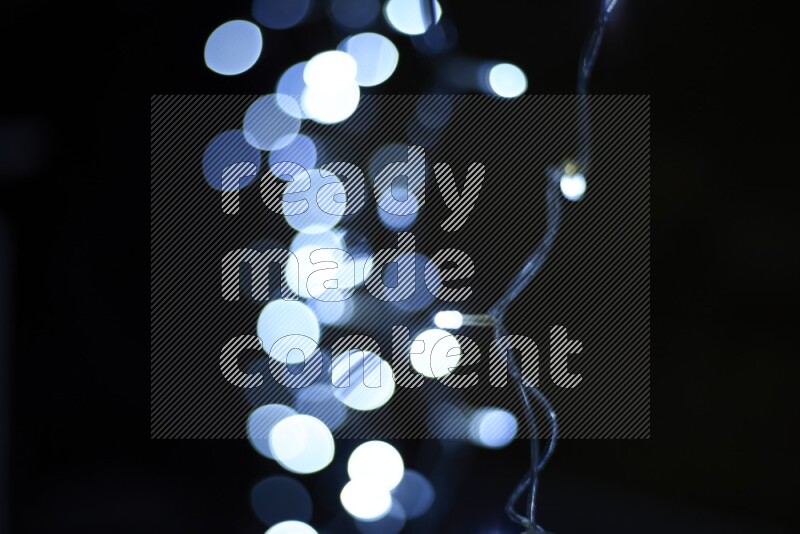 Bokeh light in white