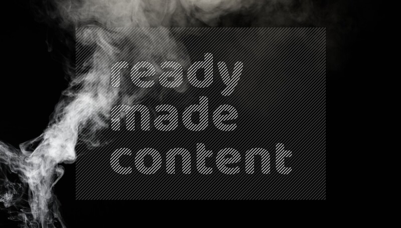 irregular white smoke on black background.