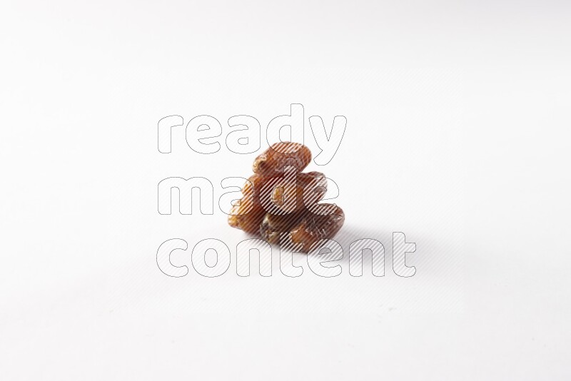 Dates on white background