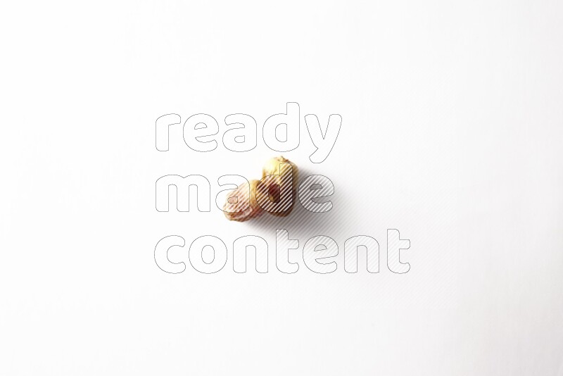 Dates on white background
