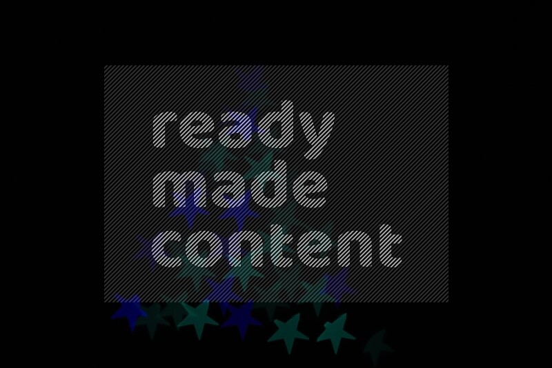 Bokeh light in star shape