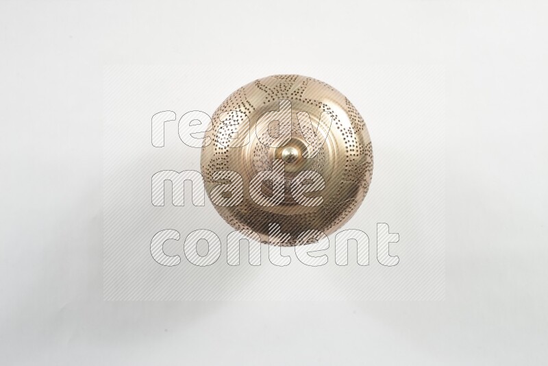 A ramadan lantern placed on white background