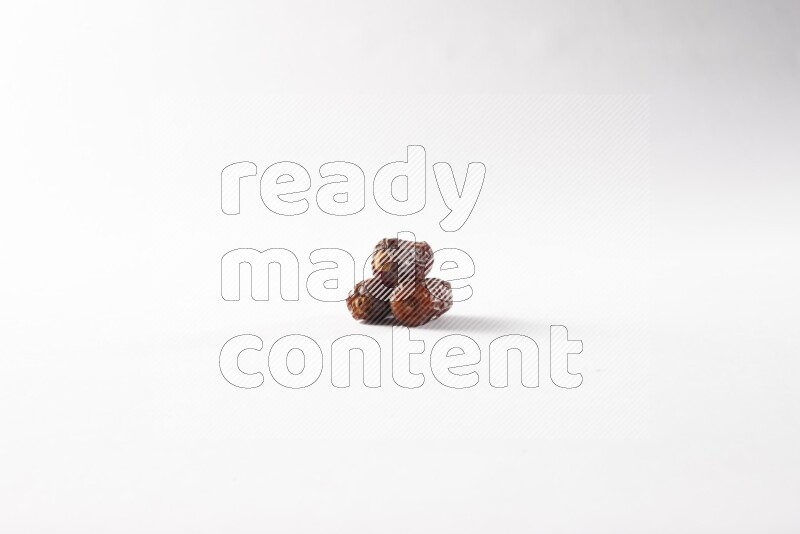 Dates on white background