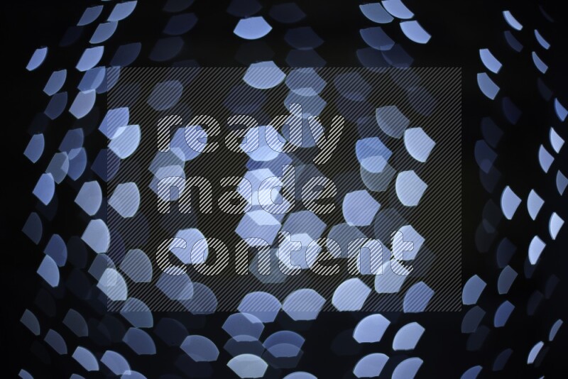 Bokeh light in geometric shape