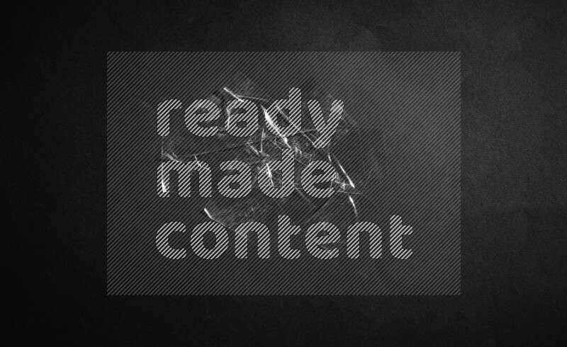 Duct tape on black background