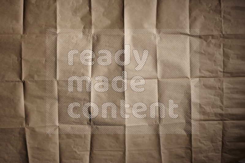 Craft paper on black background