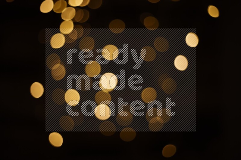 Bokeh light in yellow