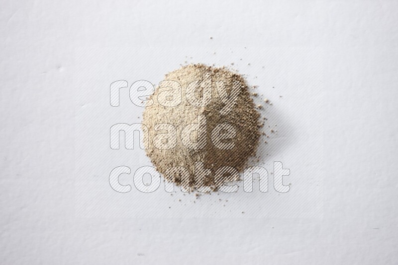 white pepper powder on white flooring