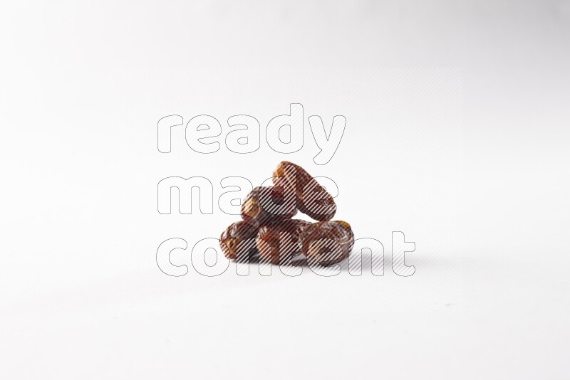 Dates on white background