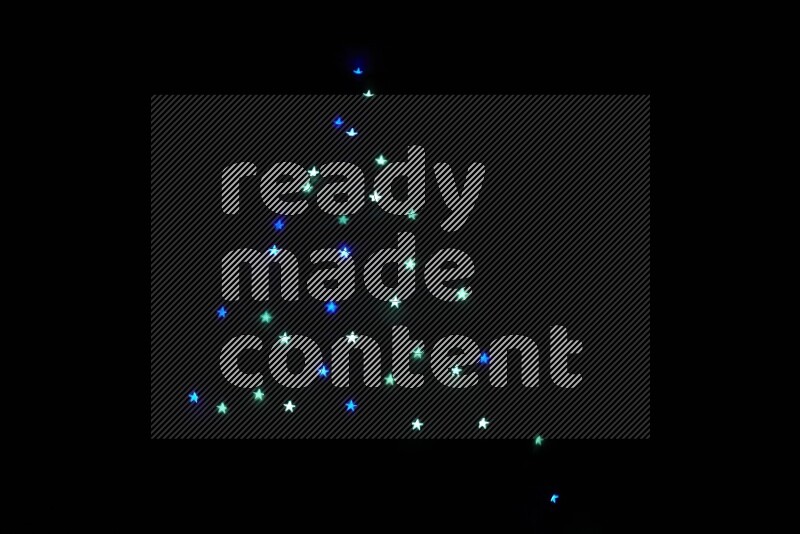 Bokeh light in star shape