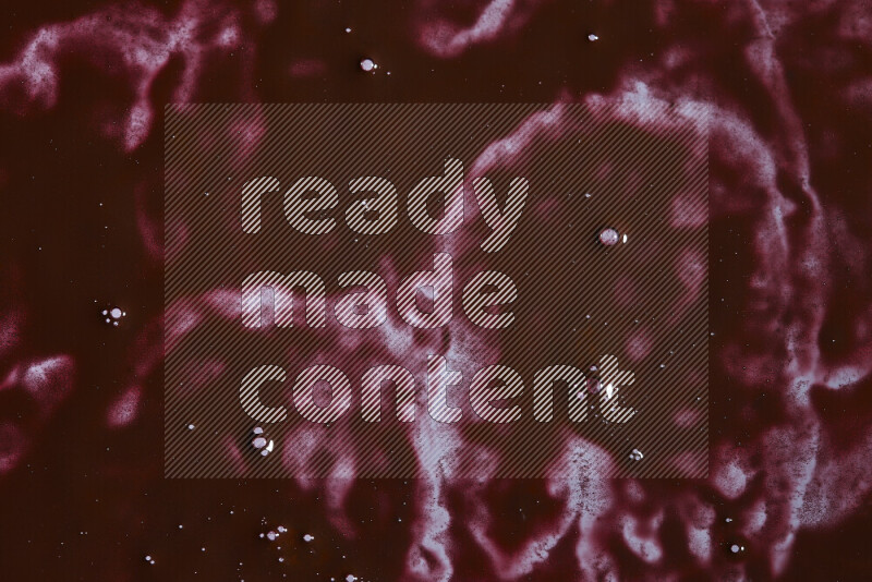 Close-ups of abstract red paint texture in different shapes