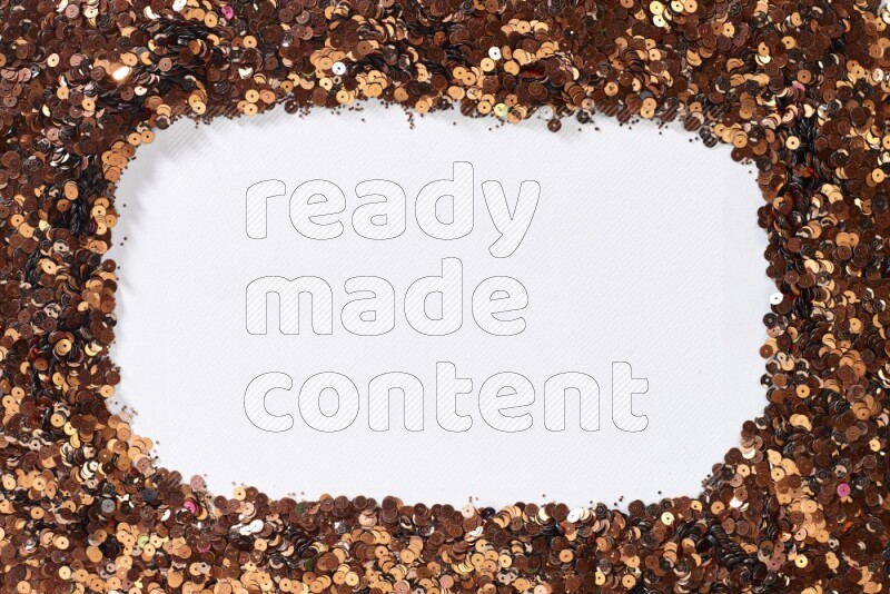 ترتر مسطح متعدد الألوان على خلفية رمادية