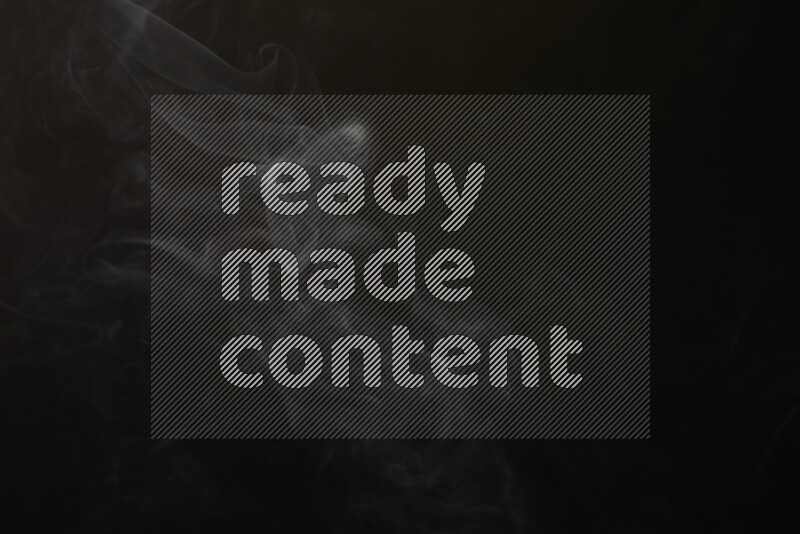 wavy smoke motion in yellow