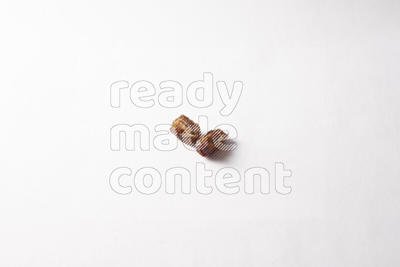 Dates on white background