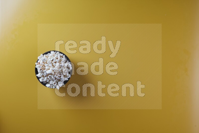 Bowl full of popcorn