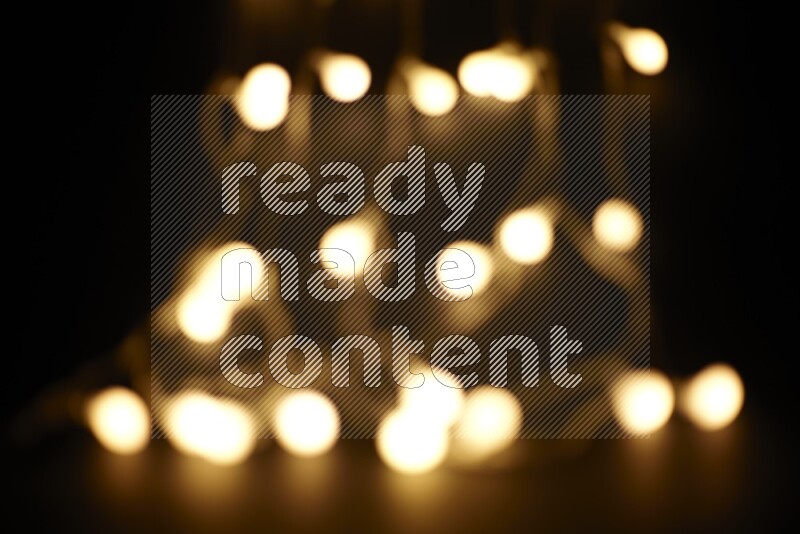 Bokeh light in yellow