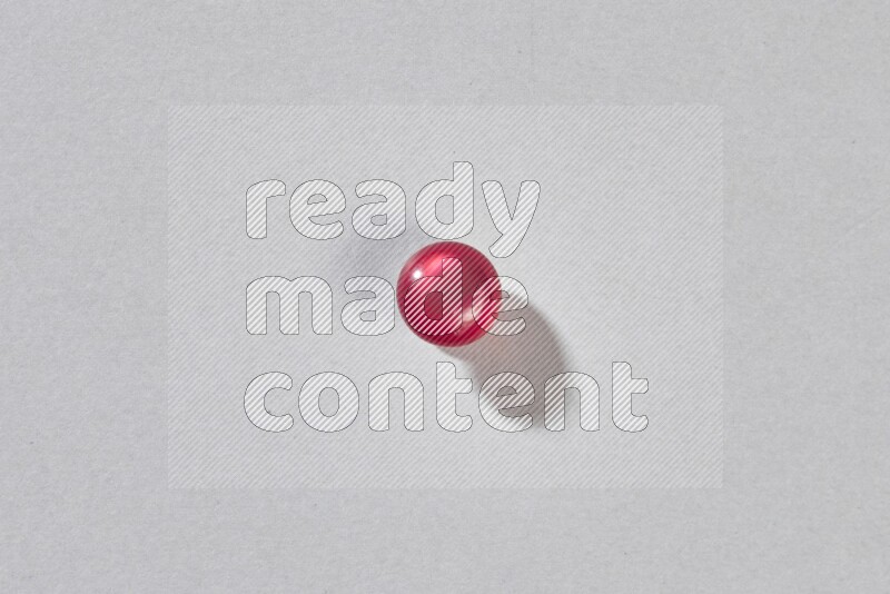 A button on grey background