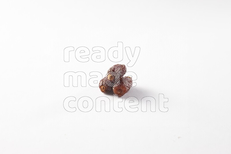 Dates on white background