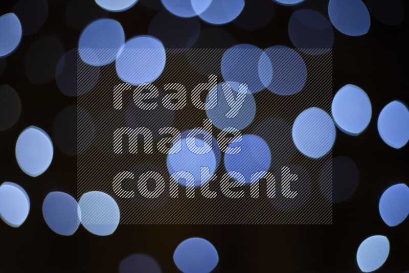 Bokeh light in white