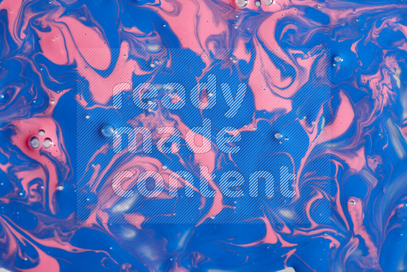 Abstract colorful background with mixed of pink and blue paint colors