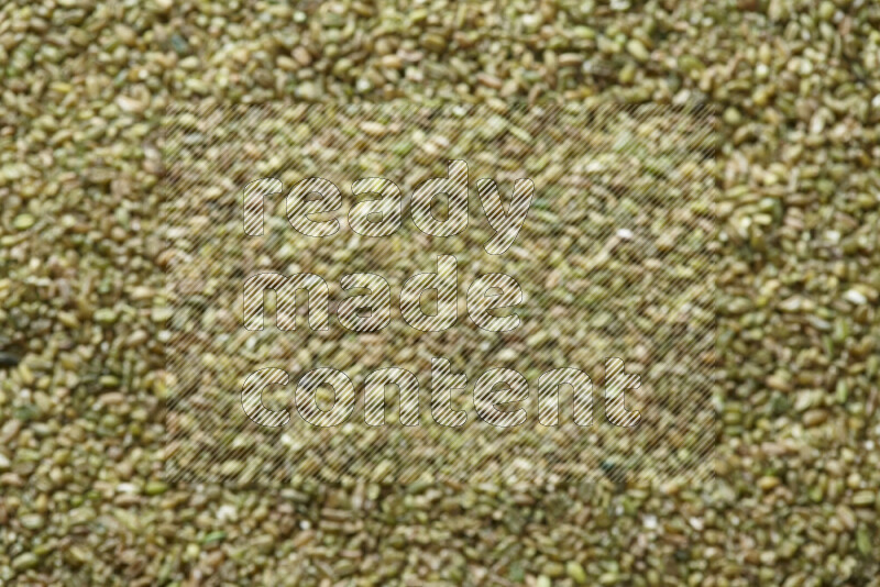 Out of focus freekeh filling the frame