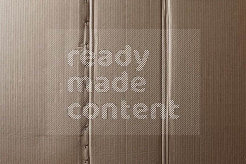 Cardboard on black background