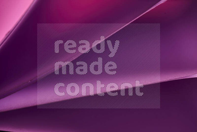 An abstract art piece displaying smooth curves in warm and cold gradients created by colored light