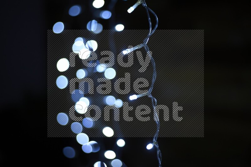 Bokeh light in white